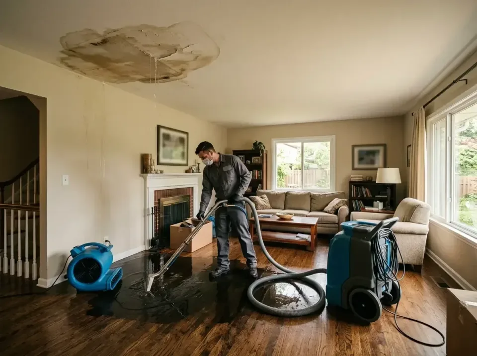 attic-pipe-burst-ceiling-drip-008 — frequently asked questions, Water Damage Restoration & Carpet Care in Hartford City, IN